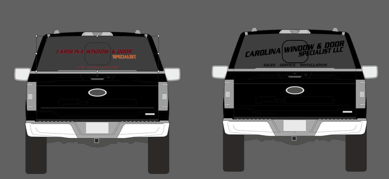 Cast Vinyl Vehicle Graphics